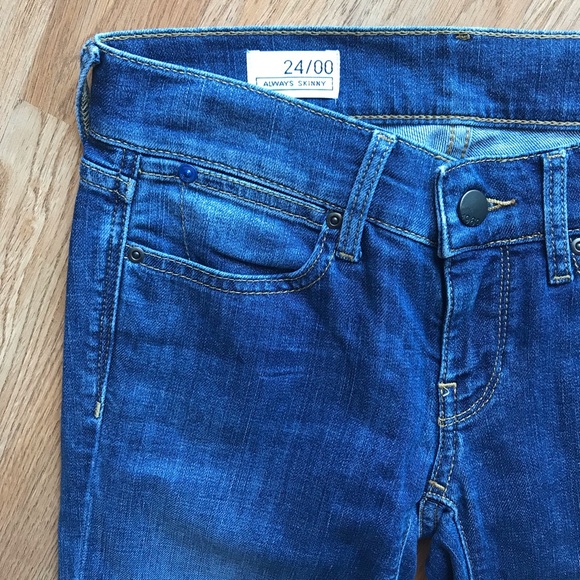 GAP Denim - GAP 1969 always skinny low rise stretch jeans